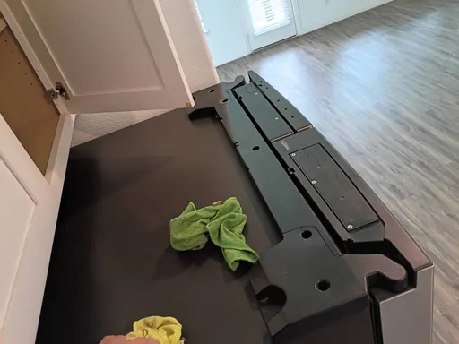 Interior floor and cleaning equipment