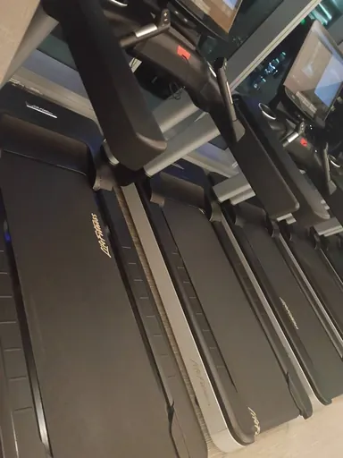 Gym equipment and interior floor